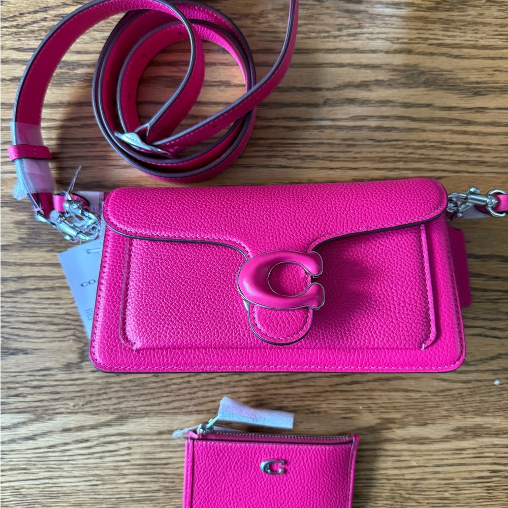 Coach Vibrant Pink Crossbody Bag